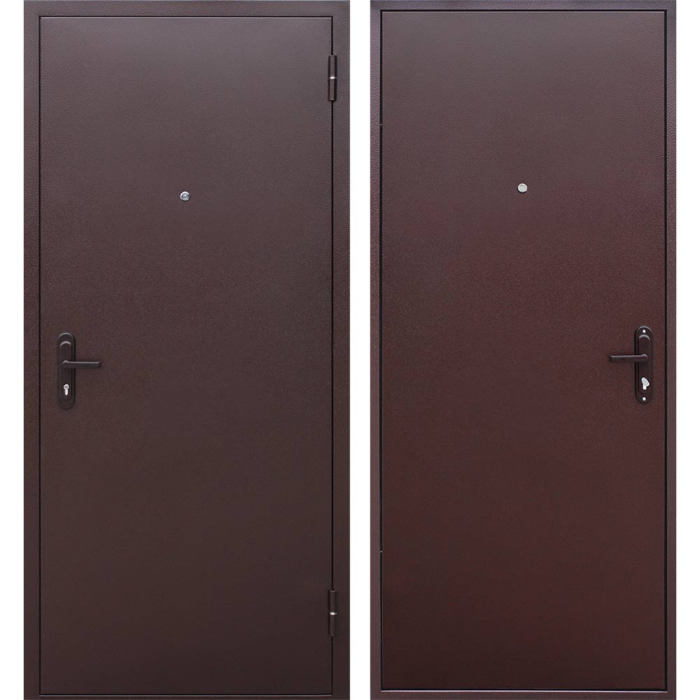 Дверь входная Ferroni Стройгост 5 РФ правая медный антик - медный антик 860х2050 мм